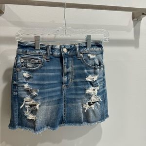 Jean skirt from American Eagle in Denim!